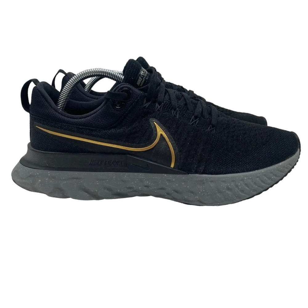 Nike React Infinity Run Flyknit 2 Men’s Size 11 CT2357-009 Sneaker Black